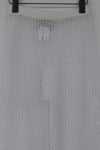 SWAYING/KNIT Flared Pants SW212XZ48 White PS26